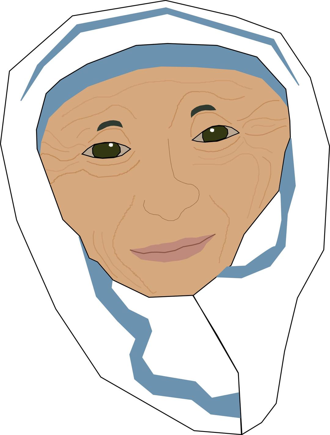 Mother Teresa png transparent