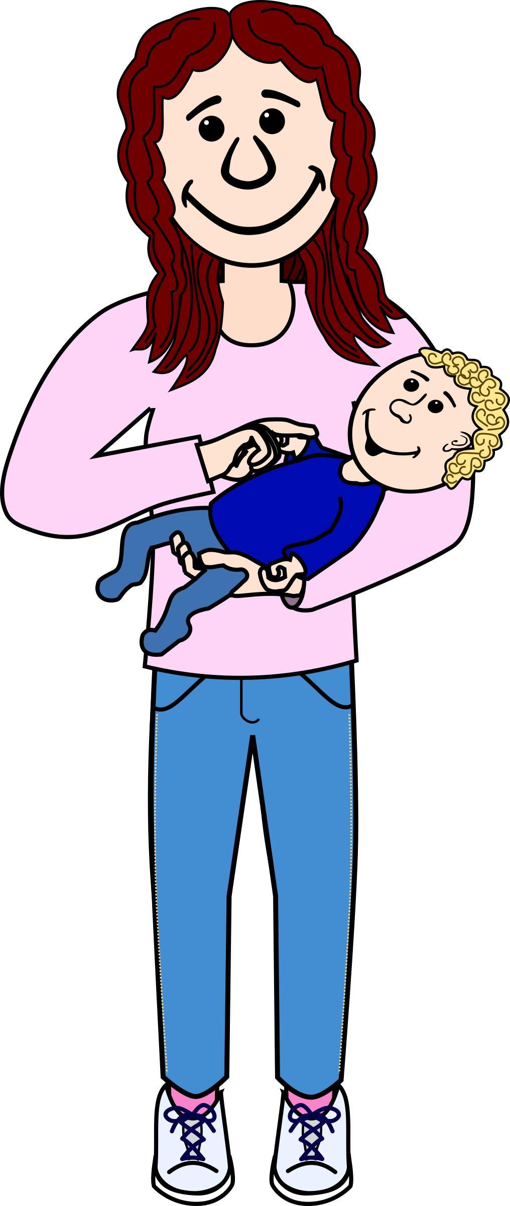 Mother with Child png transparent