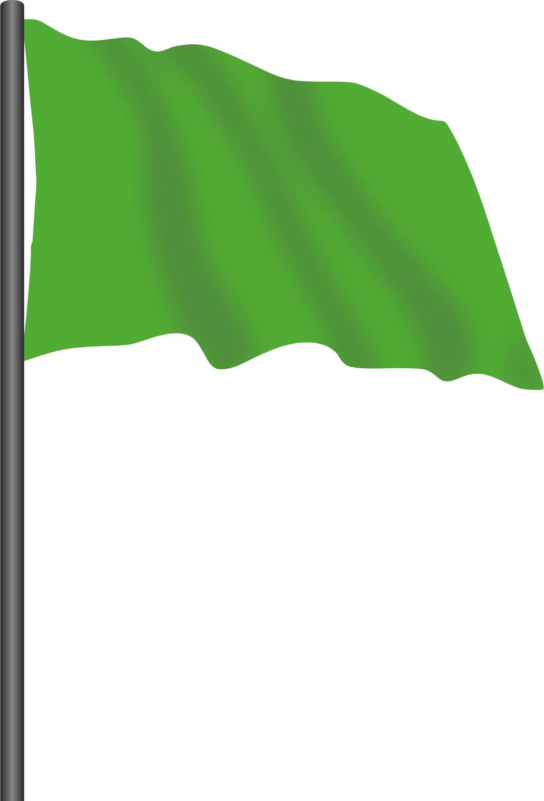 Motor racing flag 3 - green flag png transparent