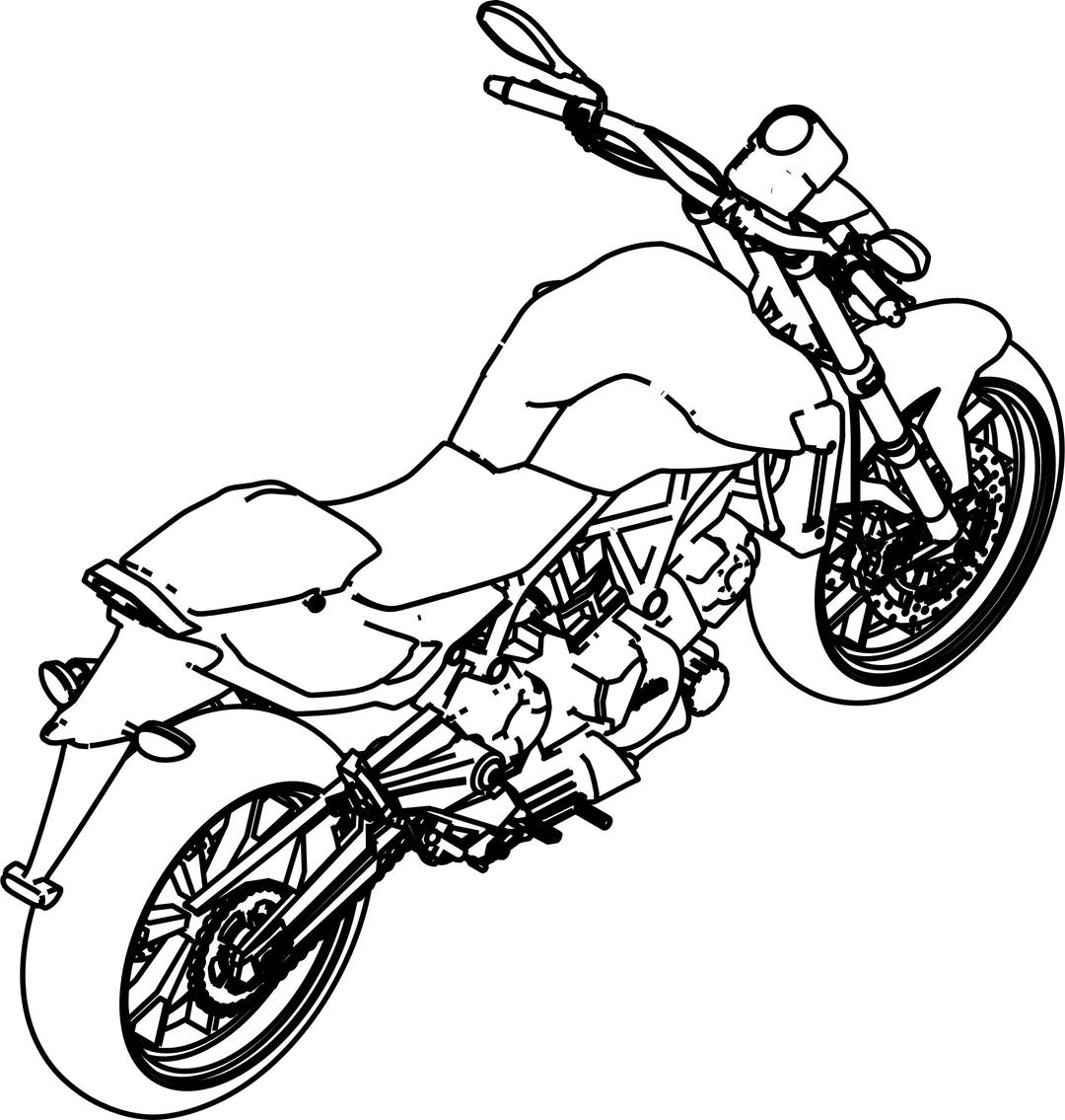 Motorcycle png transparent