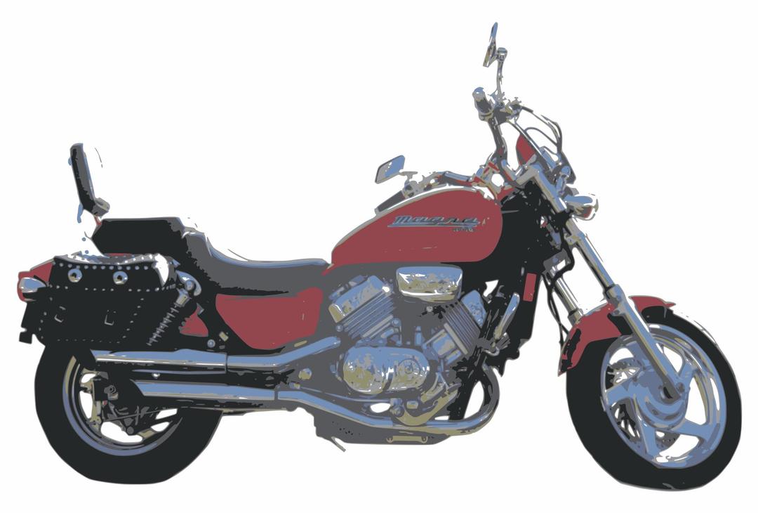 motorcycle in color png transparent
