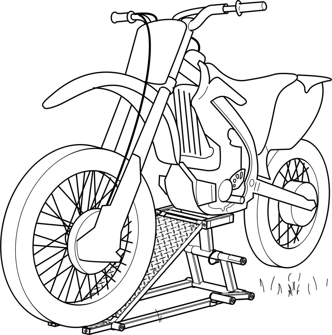 Motorcycle Lift png transparent