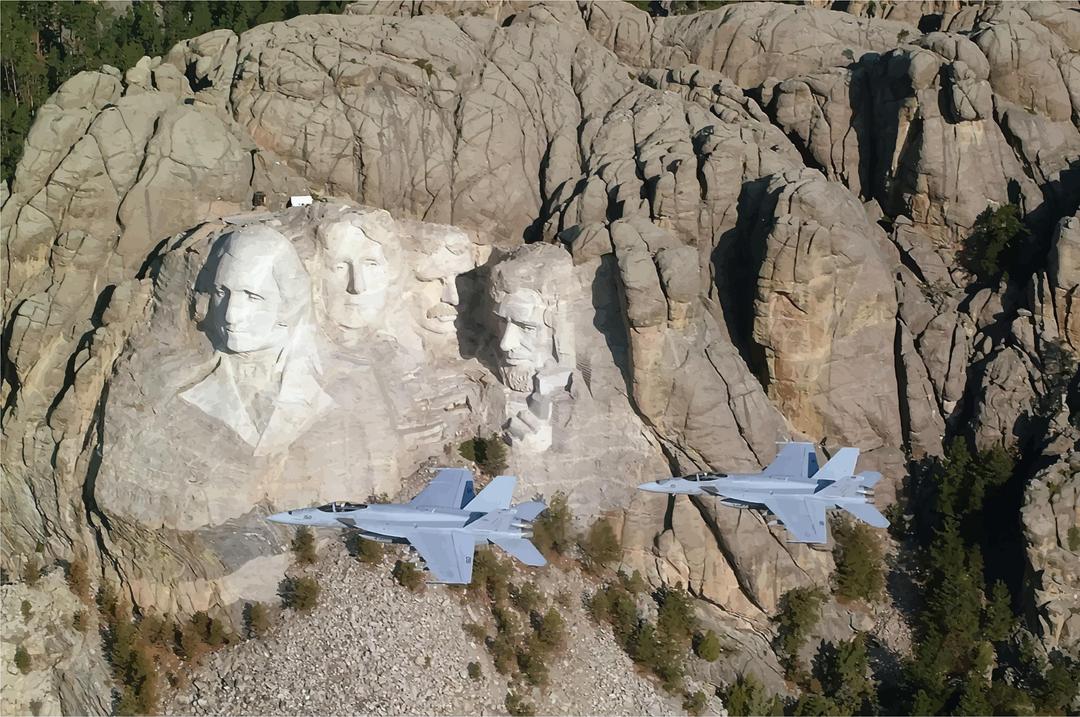 Mount Rushmore National Memorial Two Hornets png transparent