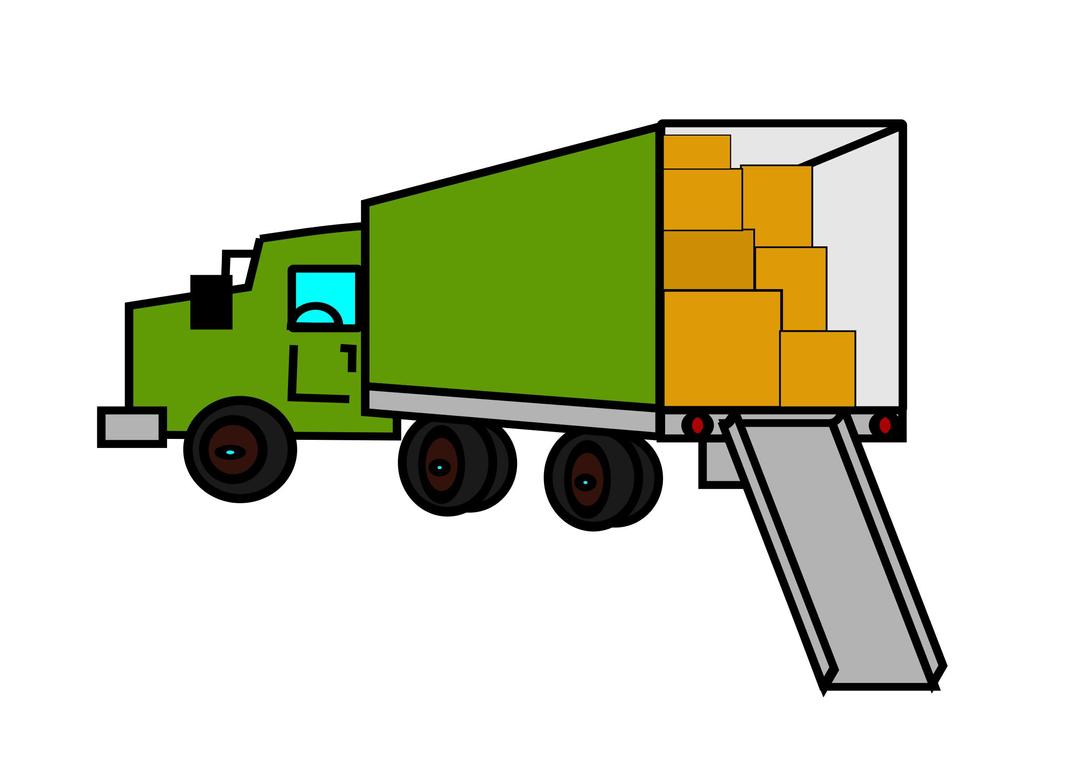 moving truck png transparent