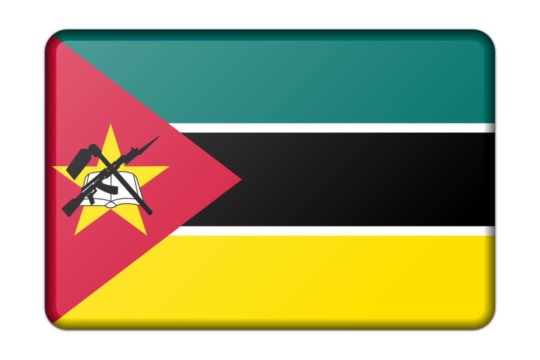 Mozambique flag png transparent