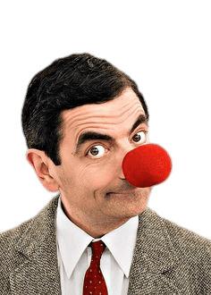 Mr Bean Red Nose png transparent
