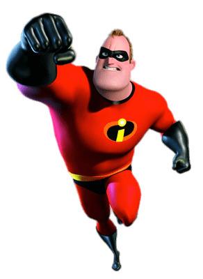 Mr. Incredible Fist In the Air png transparent
