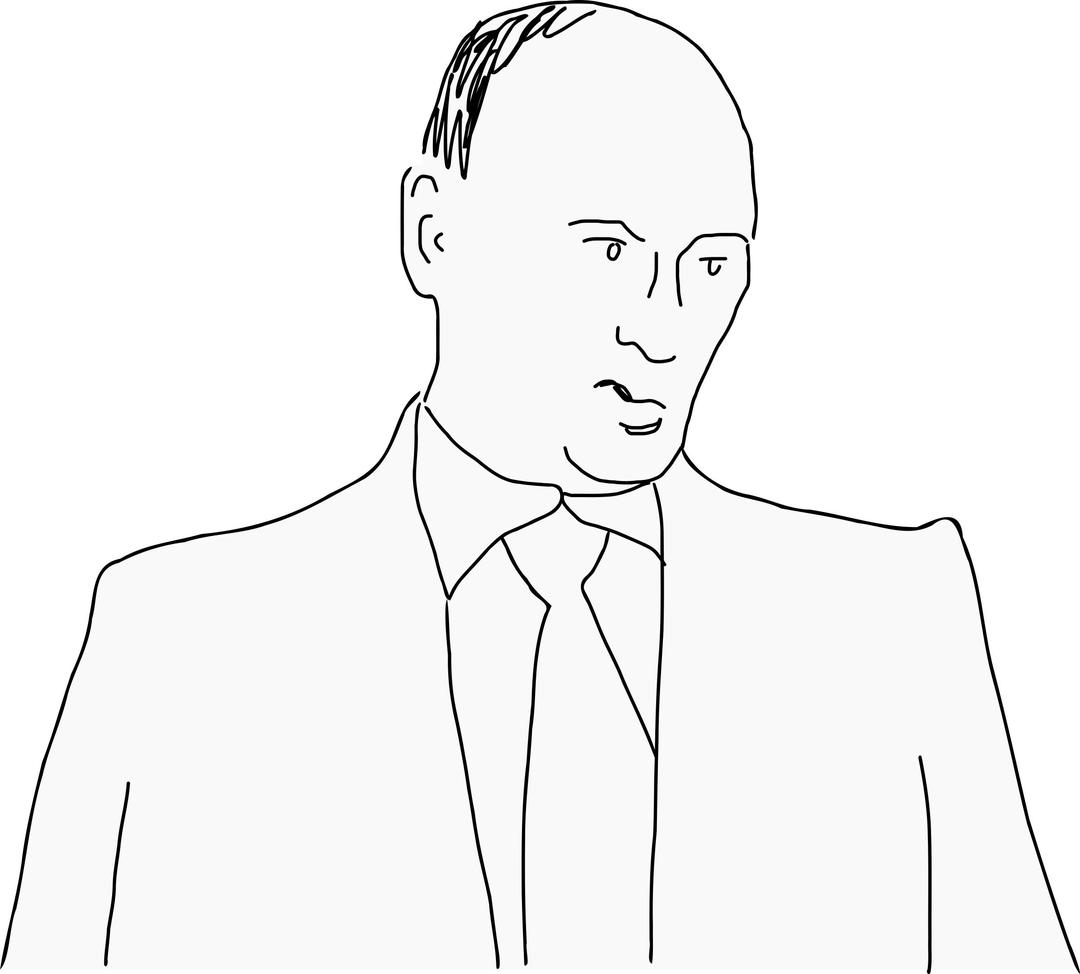 Mr. Putin png transparent