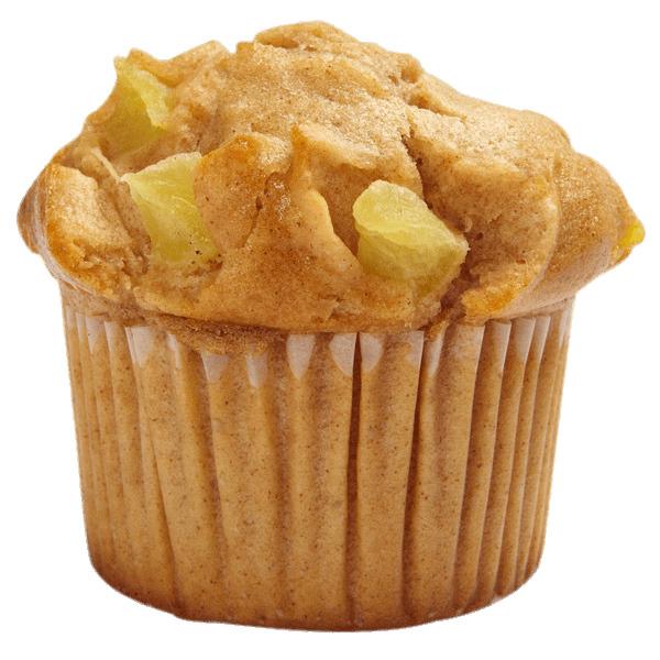 Muffin Apple Cinnamon png transparent