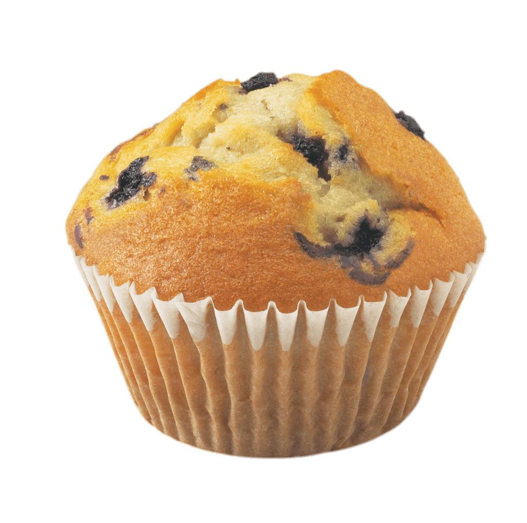 Muffin Blueberry png transparent