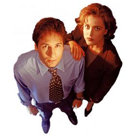 Mulder and Scully png transparent