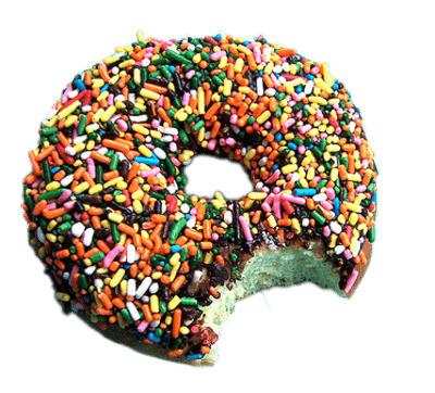 Multicolour Donut png transparent