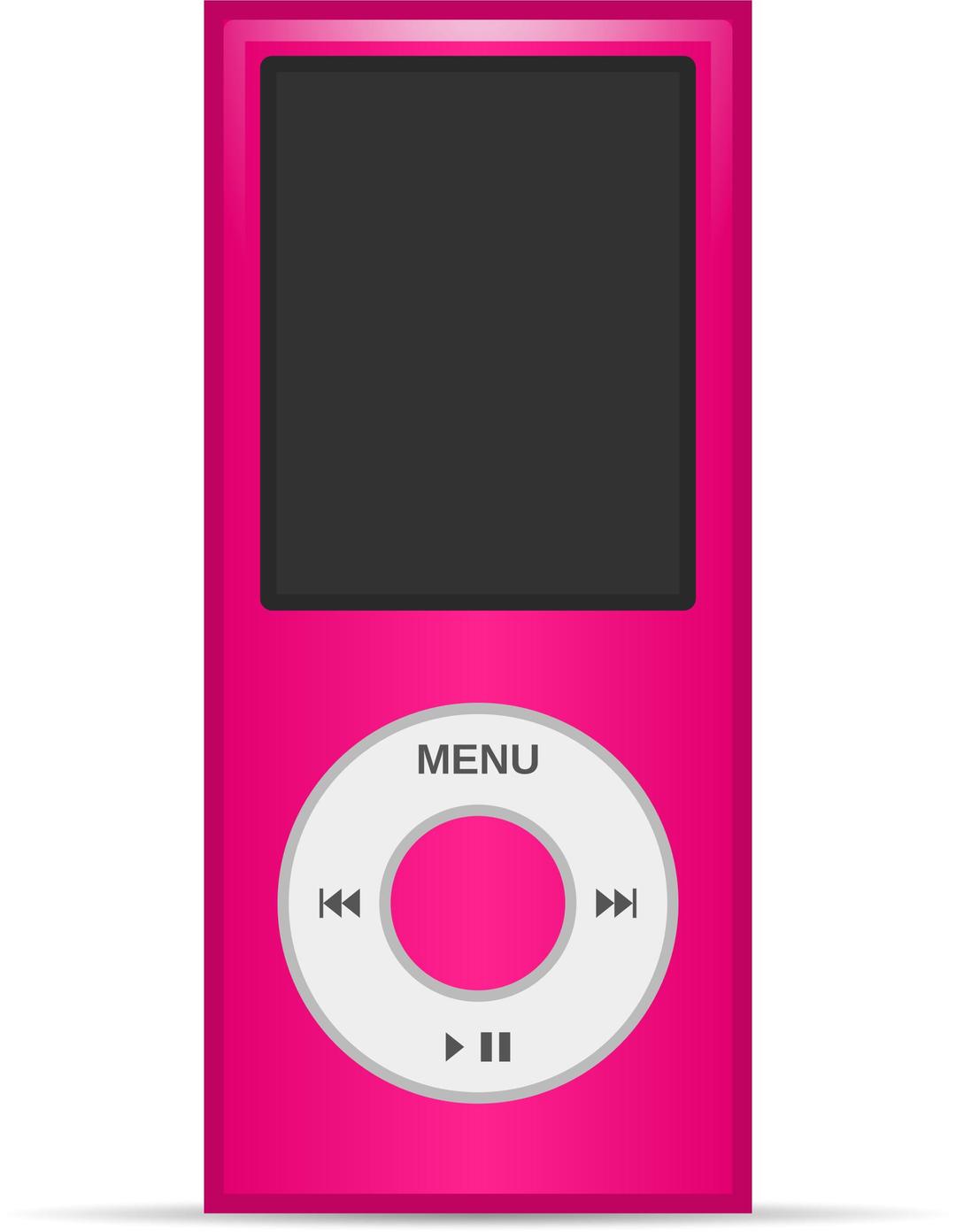 Multimedia player iPod png transparent