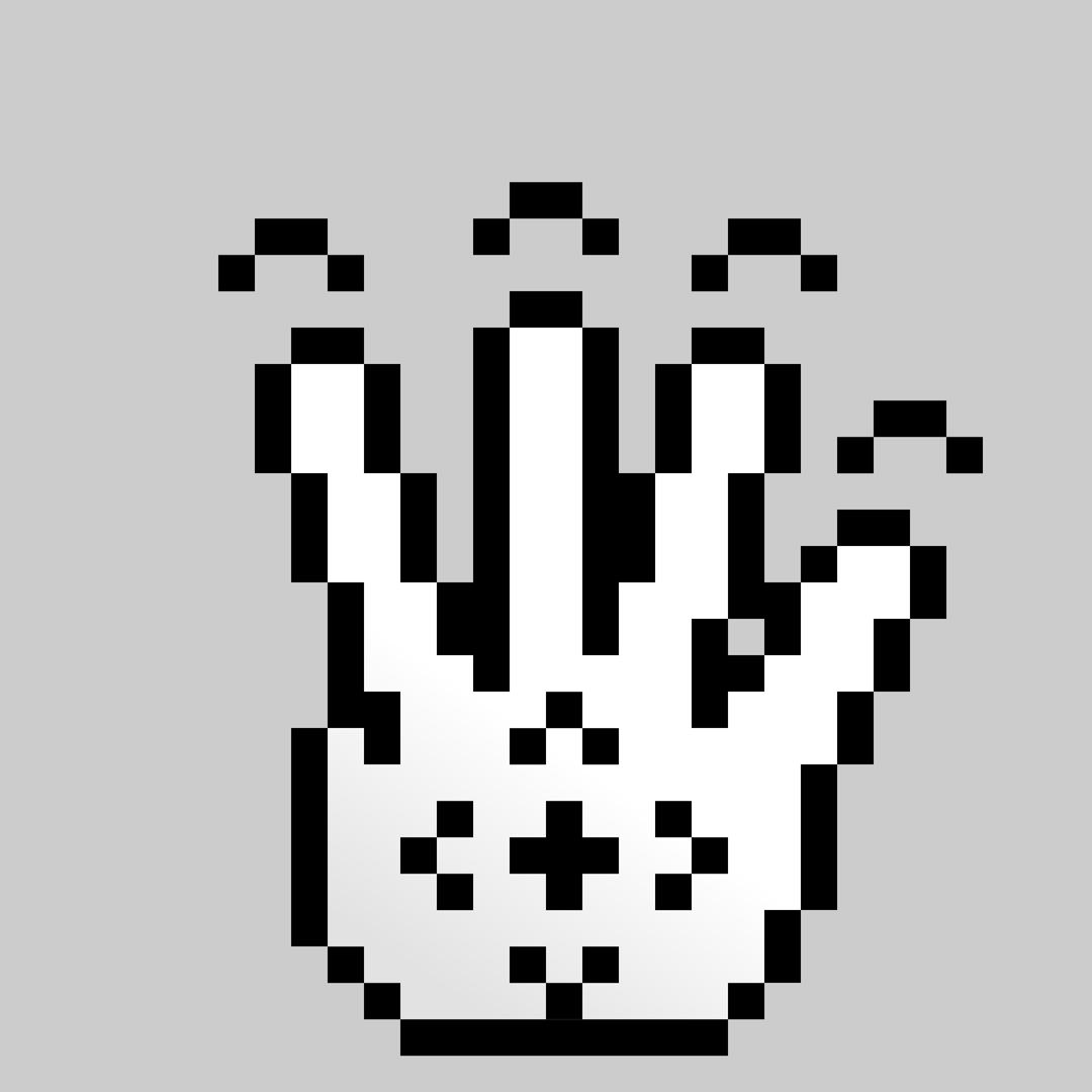 MultiTouch-Interface Pixel-theme 4-fingers-Drag png transparent