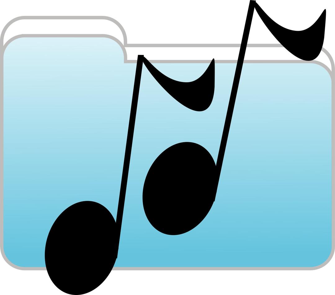 Music Folder Icon png transparent