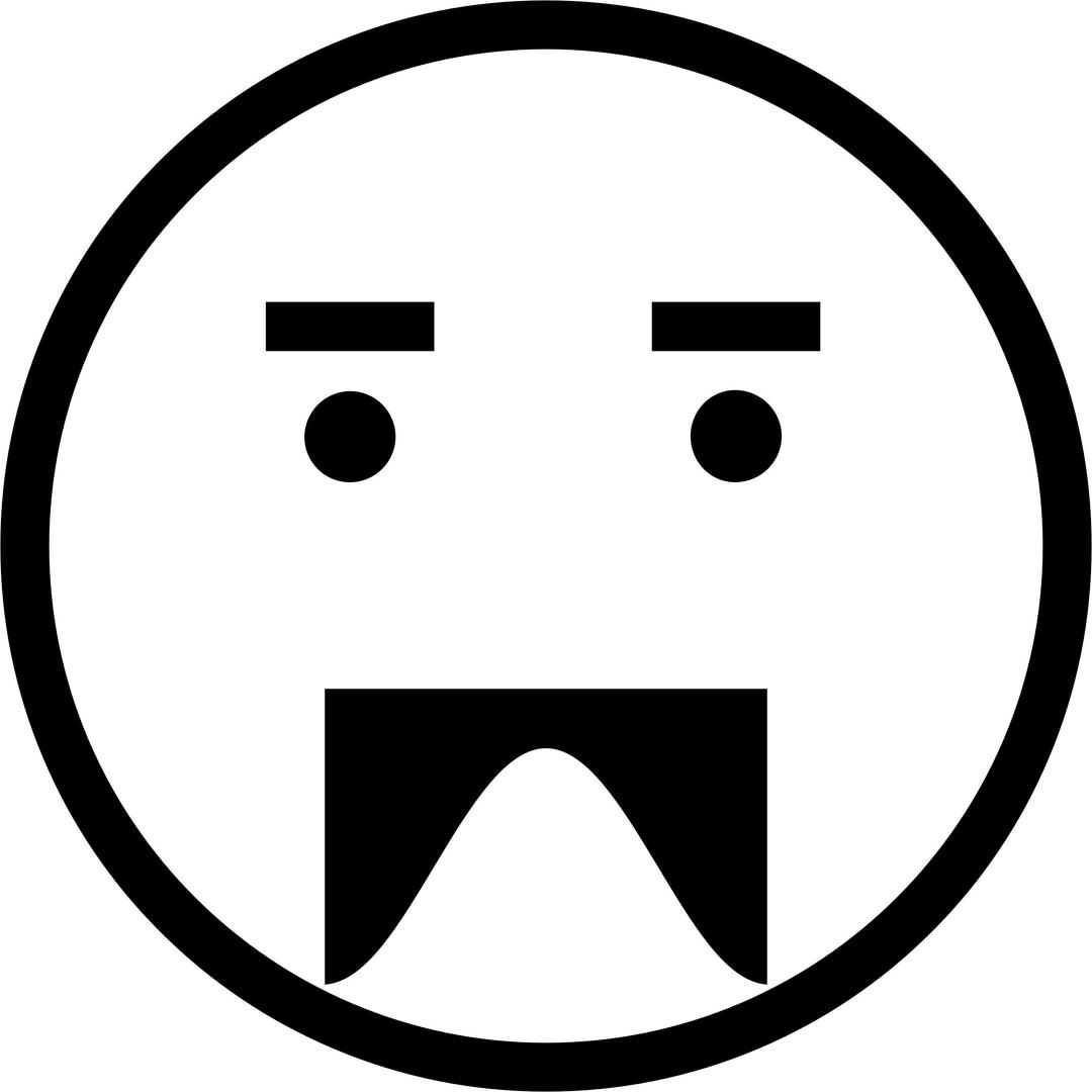 Mustachioed Smiley Face png transparent