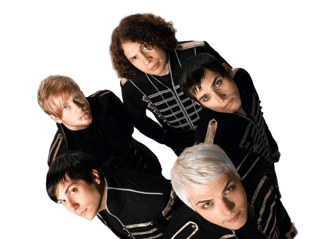 My Chemical Romance Top View png transparent