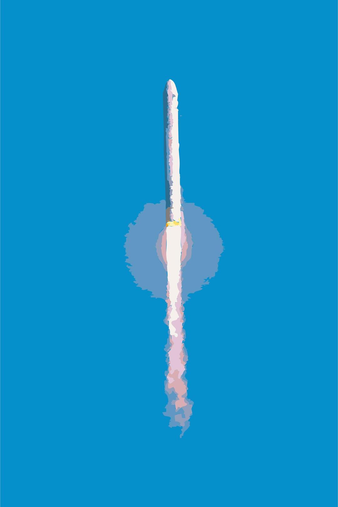 NASA Antares Rocket Color png transparent