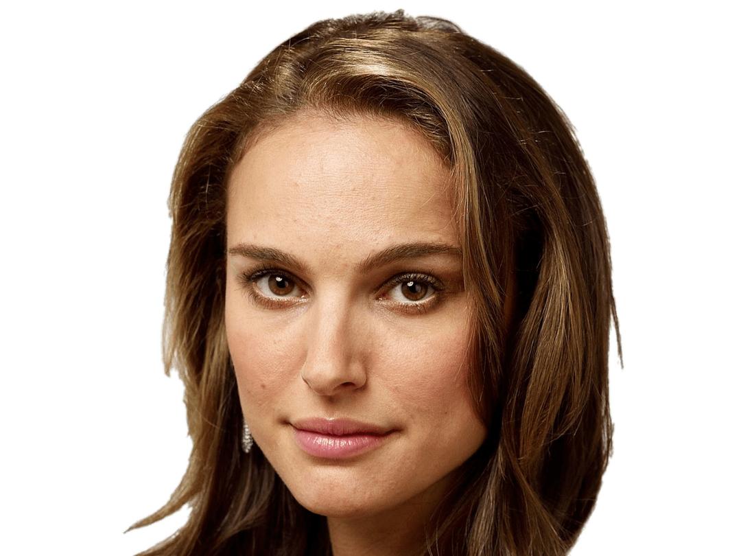Natalie Portman Portrait png transparent