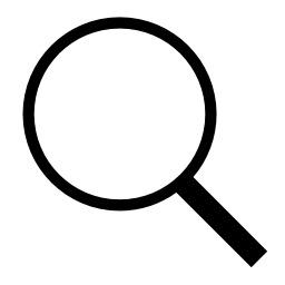 Neat Simple Search Icon png transparent