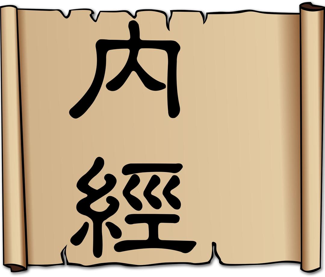 Nei Jing Scroll png transparent