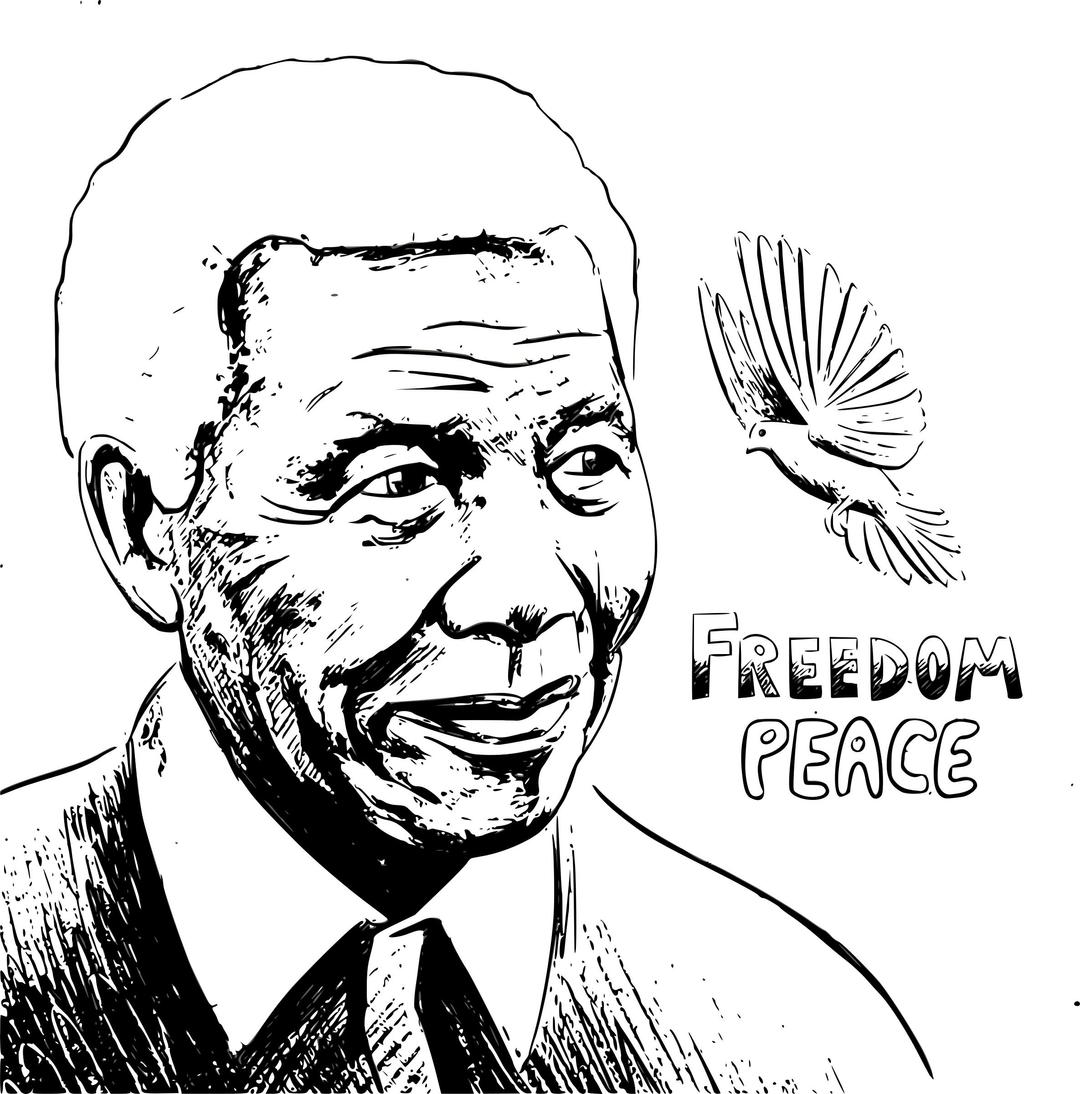 Nelson Mandela  png transparent