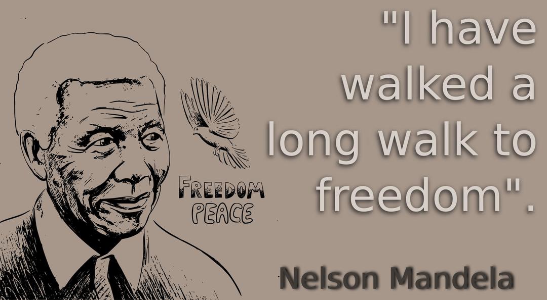 Nelson Mandela Long Walk png transparent