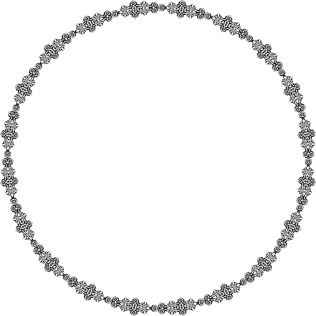 Neo Ornamented Circle png transparent