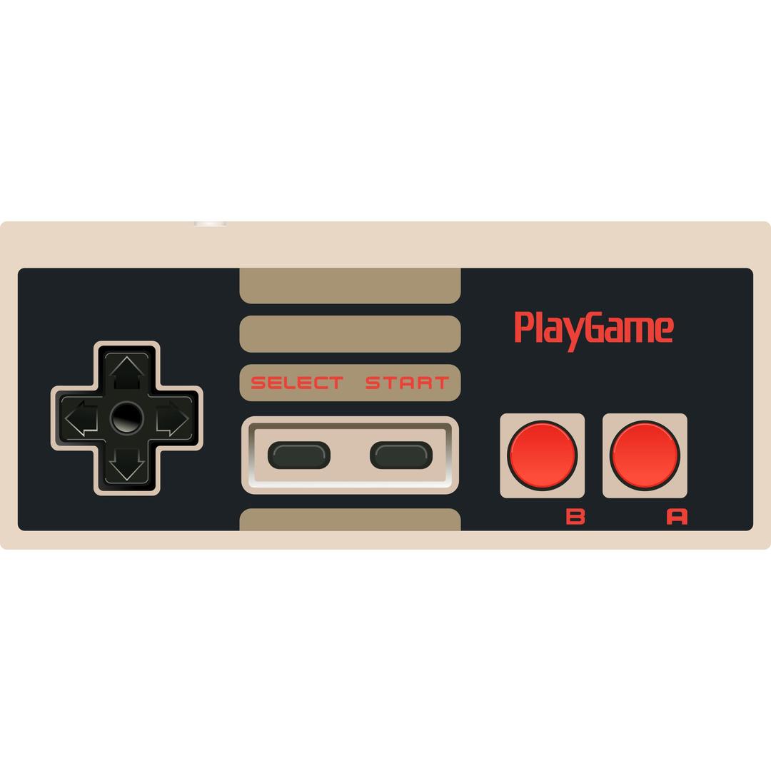 NES Controller - Video Game png transparent