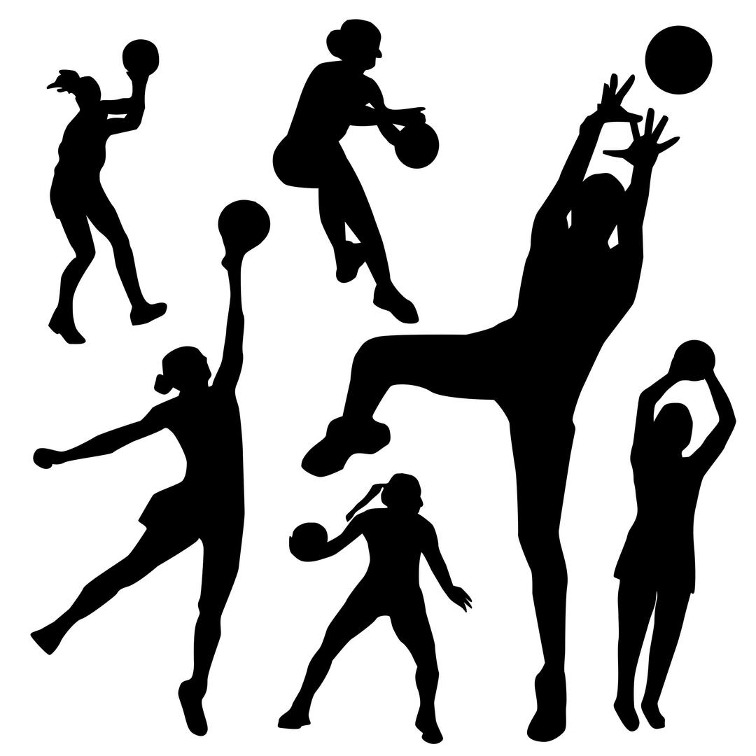 Netball silhouette png transparent