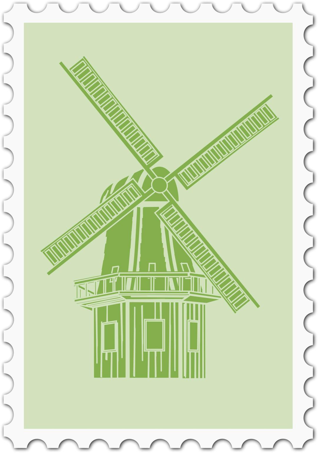 Netherlands stamp png transparent