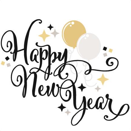 New Years Eve Happy Balloons png transparent