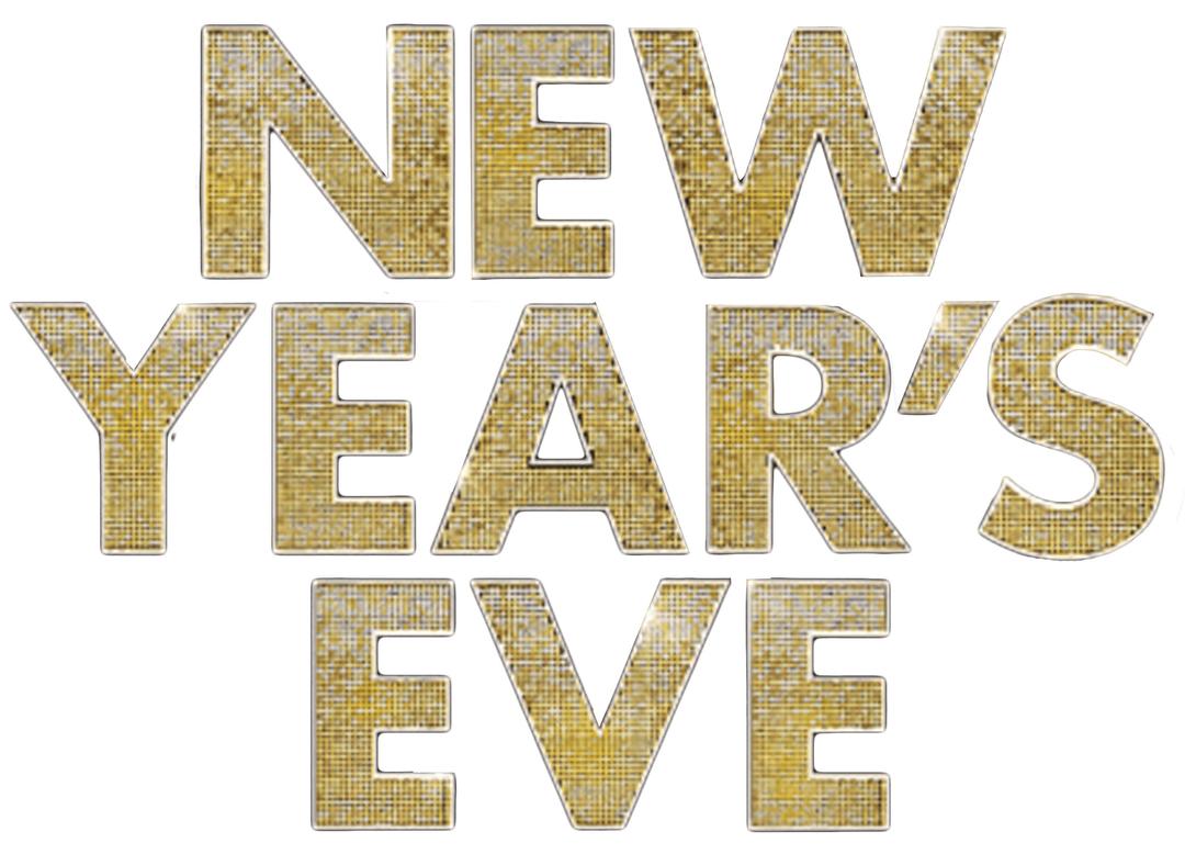 New Years Eve Logo png transparent