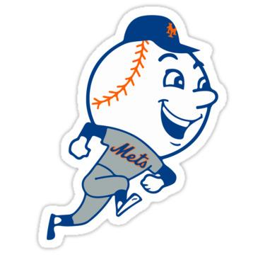New York Mets Mr Met Sticker png transparent