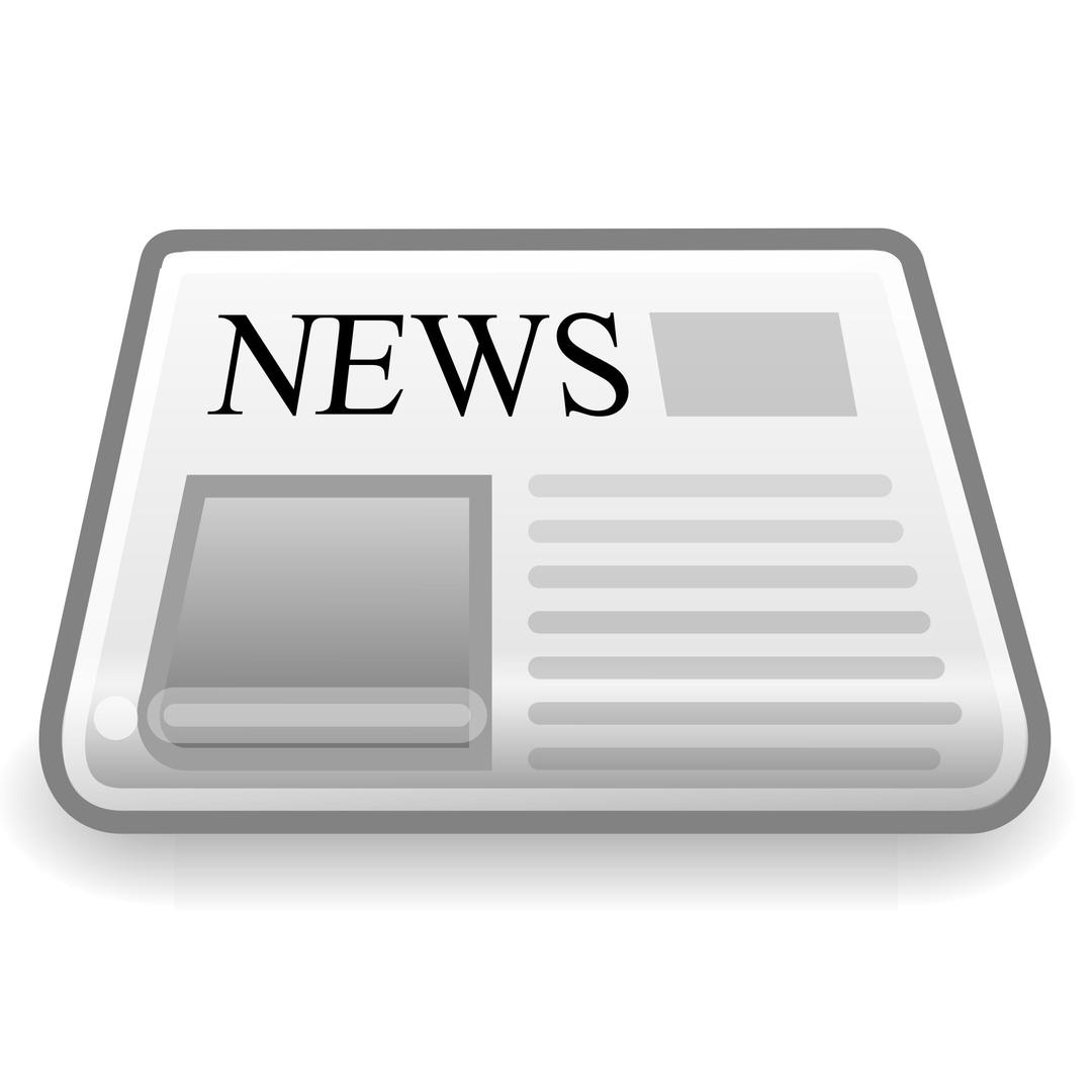News Paper Icon png transparent