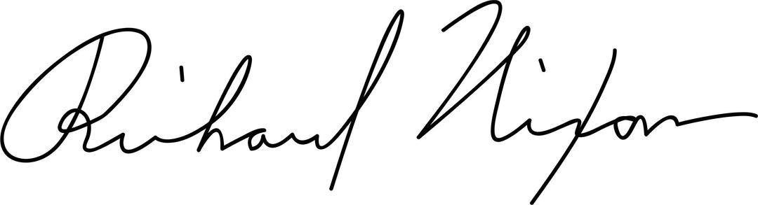 Nixon Signature png transparent