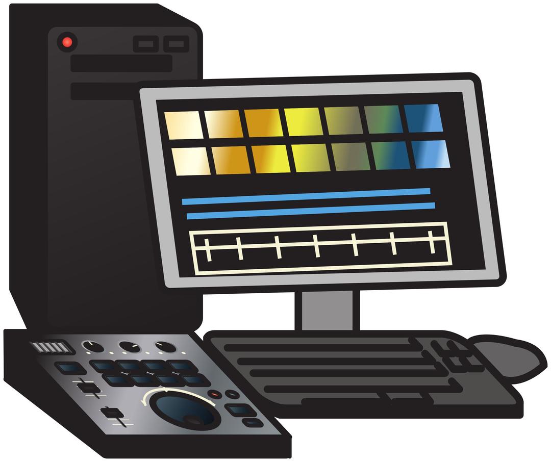 Non-linear video editing system 2 png transparent