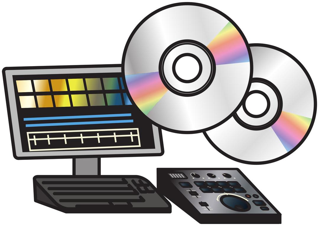 Non-linear video editing system 3 png transparent