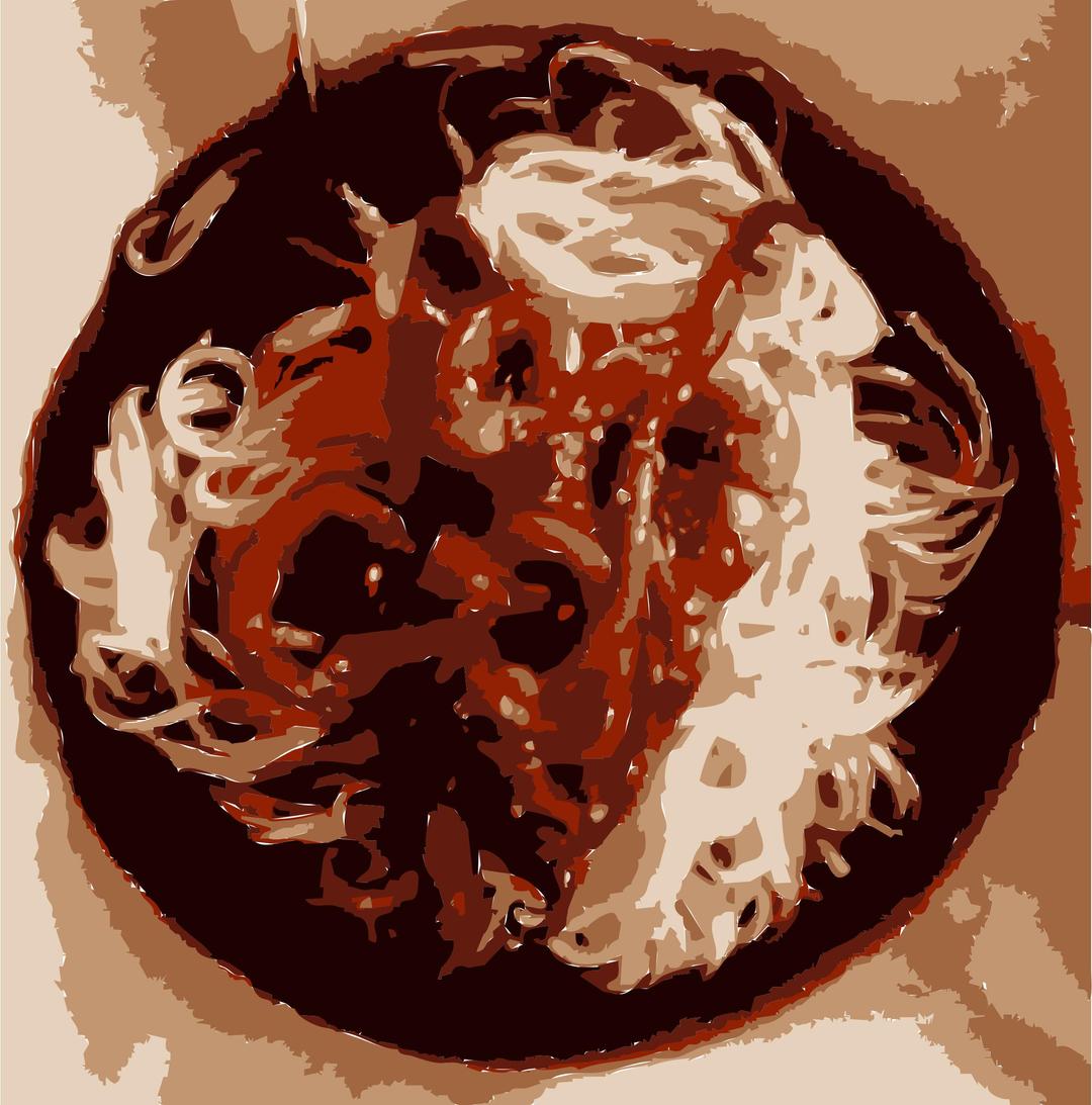 Noodles and squid png transparent