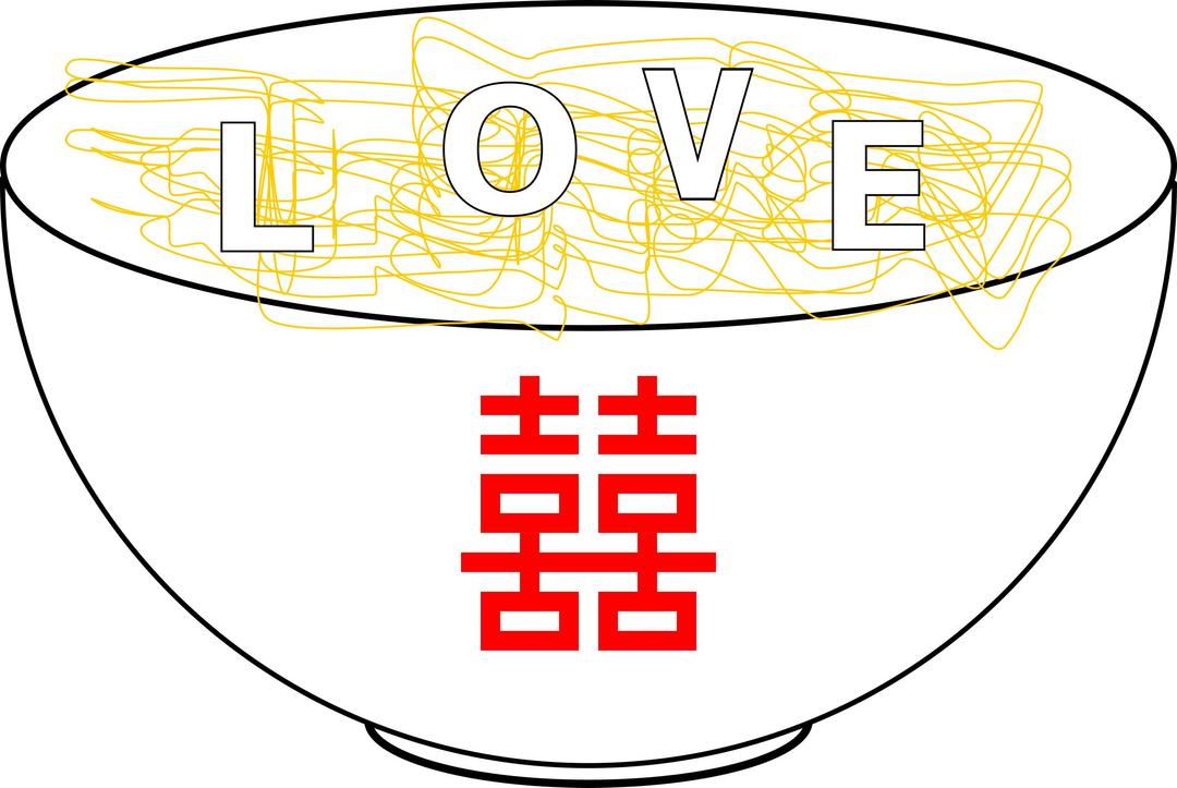 Noodles of Love png transparent