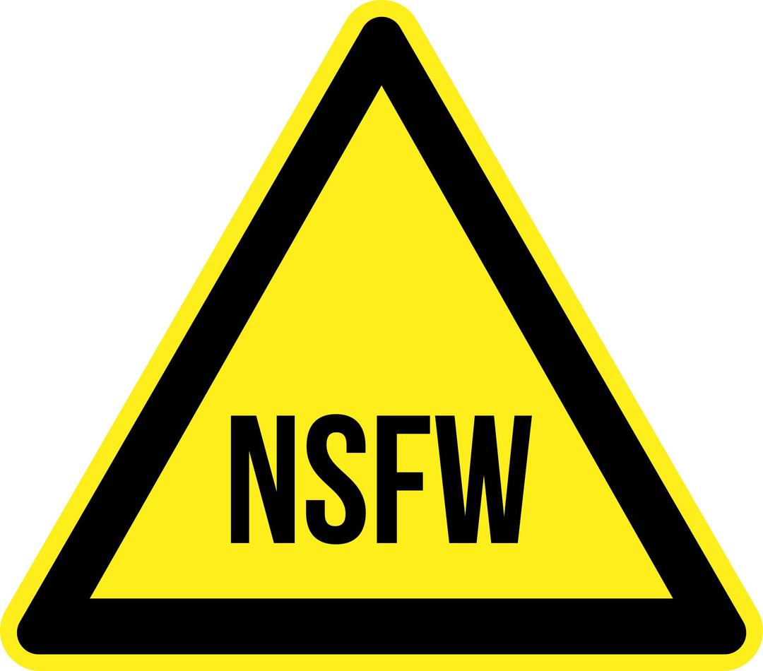 NSFW Warning 2 png transparent