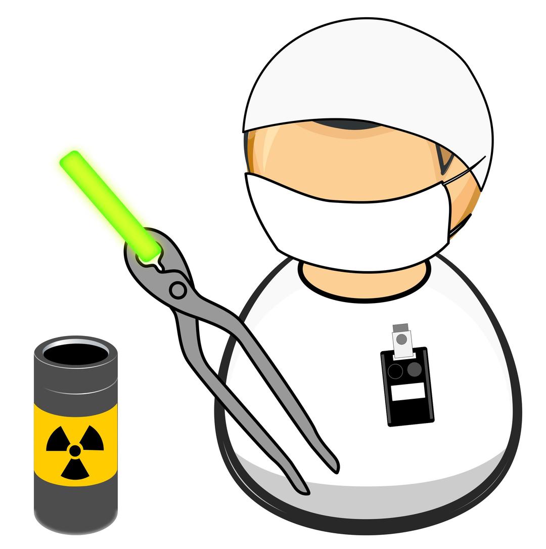 Nuclear facility worker png transparent