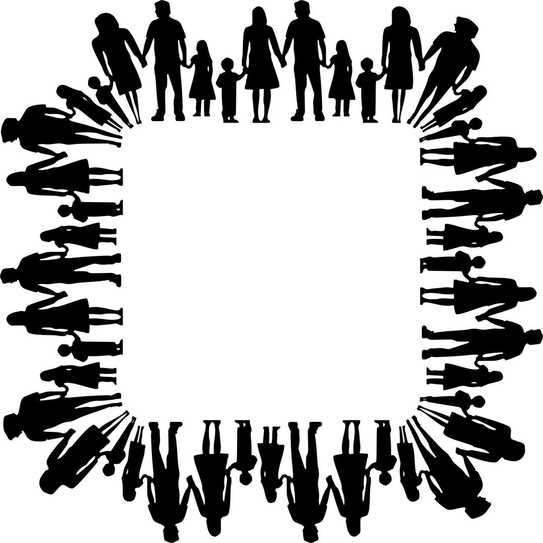 Nuclear Family Silhouette Quadrilateral png transparent
