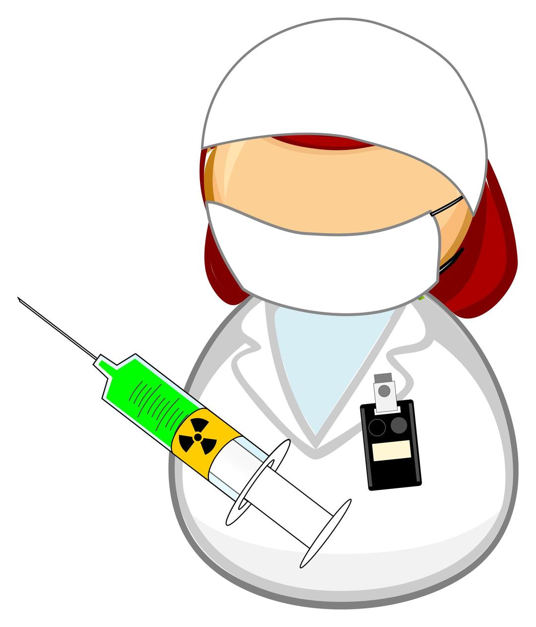 Nuclear medicine worker png transparent
