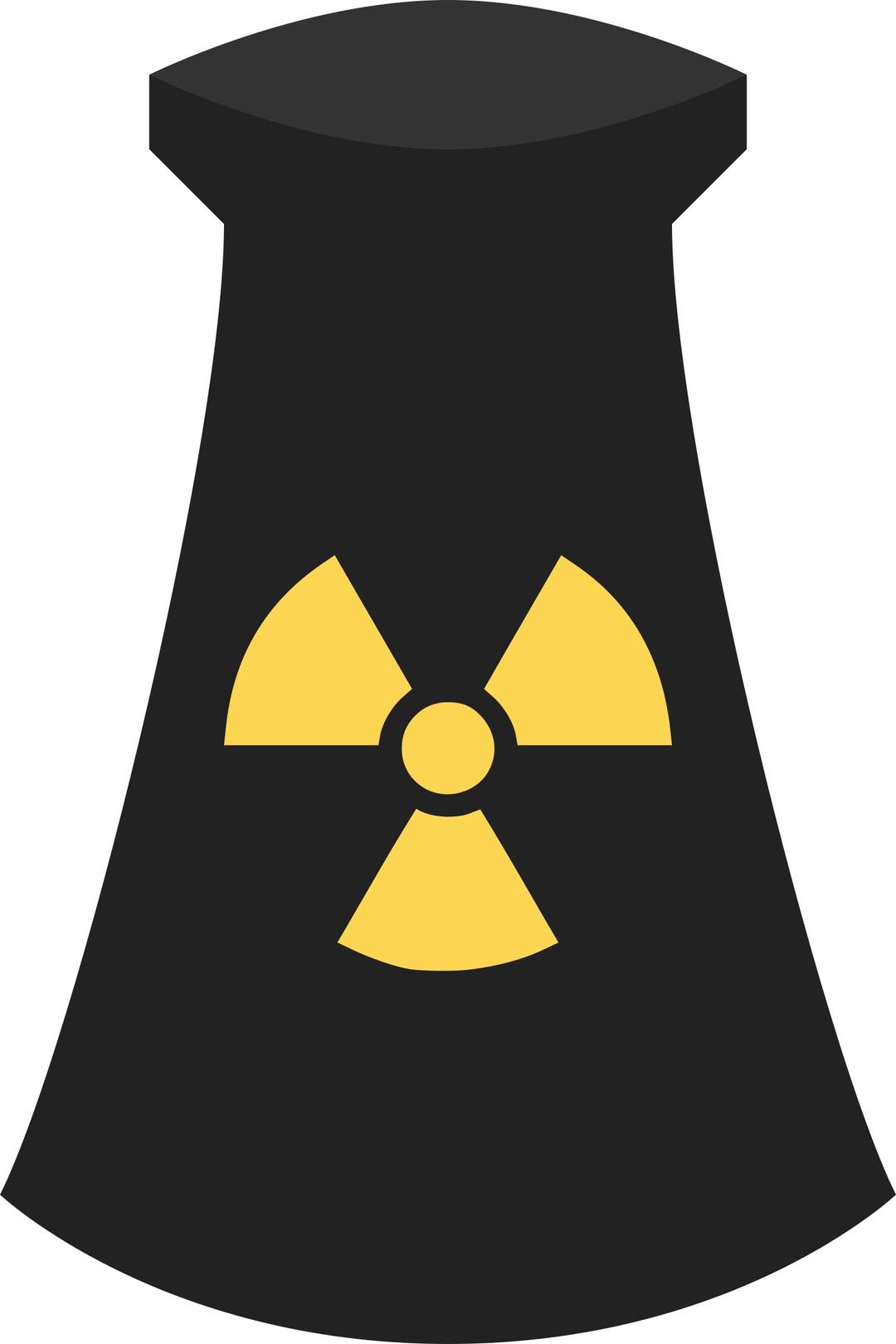 Nuclear Power Plant Icon Symbol 3 png transparent