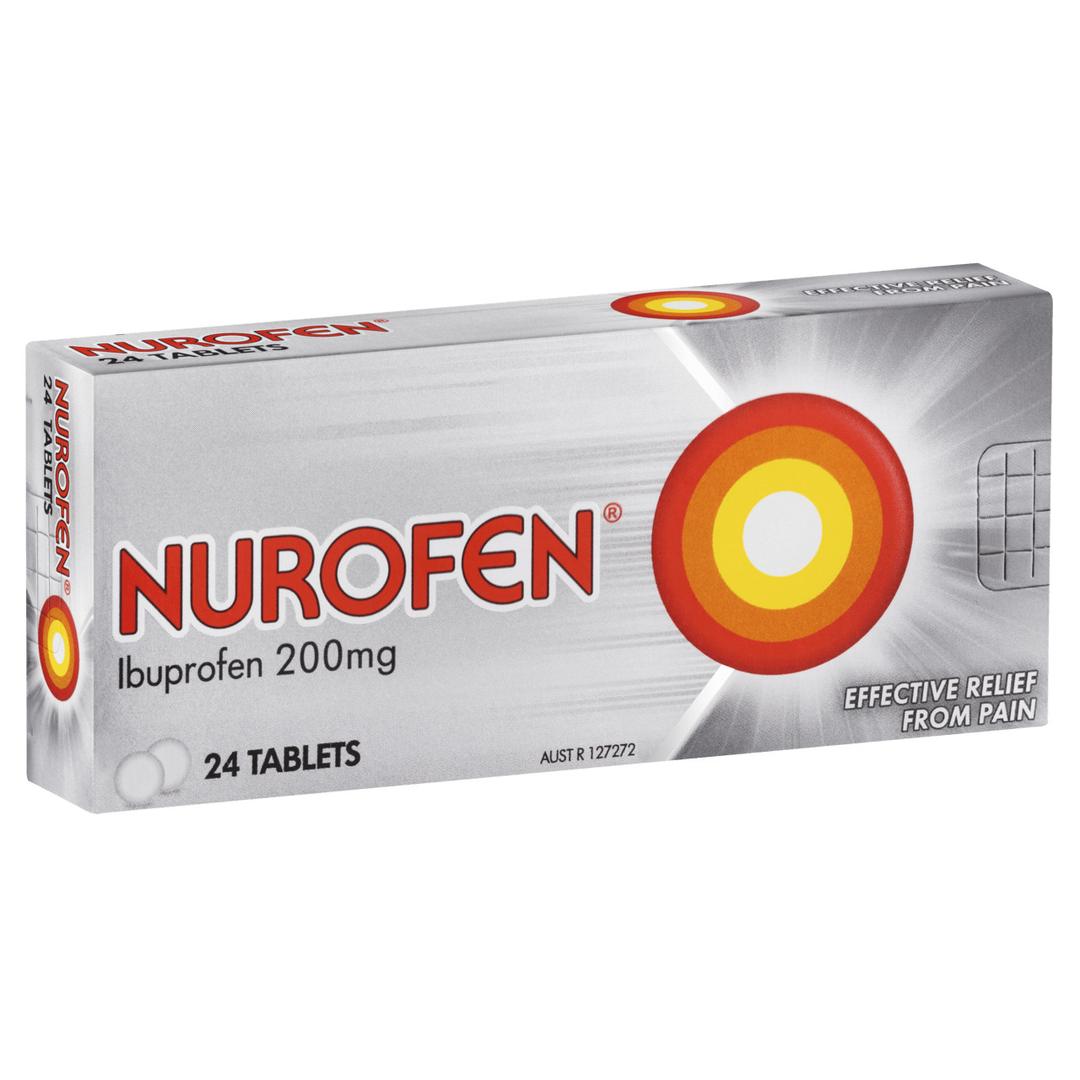 Nurofen Ibuprofen 200mg png transparent