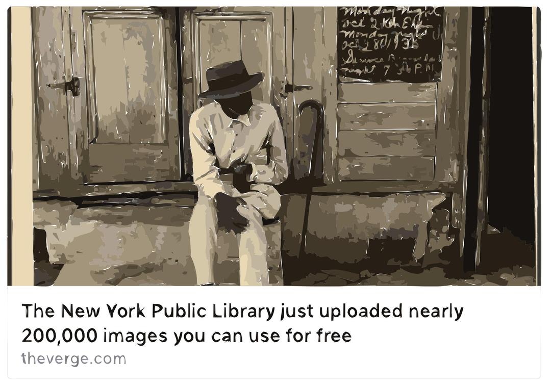 NYPL Releases 200k Images into Public Domain png transparent
