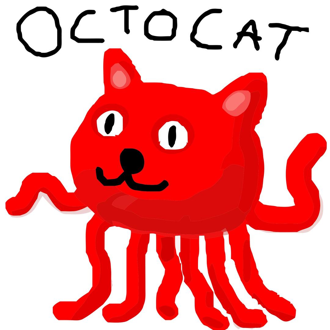 Octocat png transparent