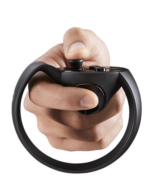 Oculus Touch Controller In Hand png transparent