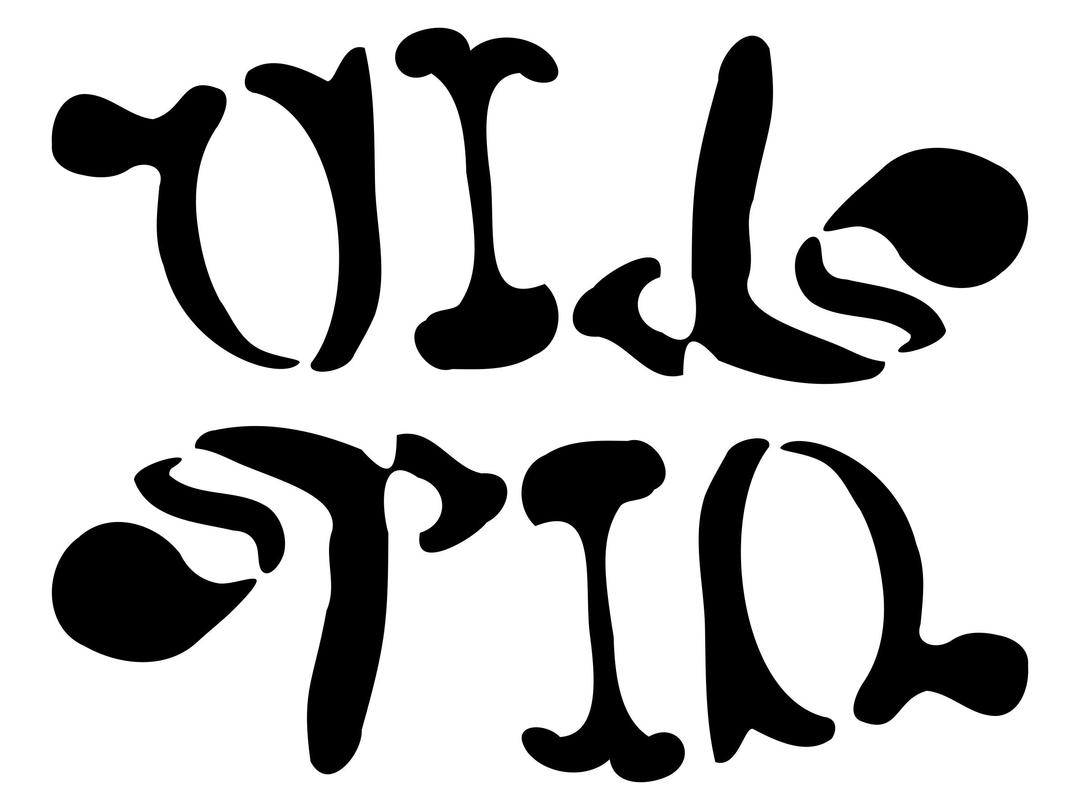 oil spill ambigram png transparent